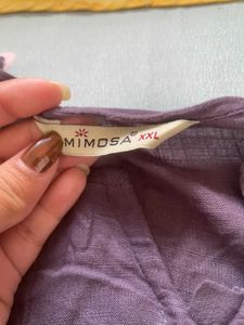 Elegant Purple Kurta