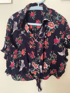 Westside Floral Crop Top