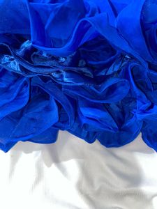 La Femme Royal Blue Cocktail Dress