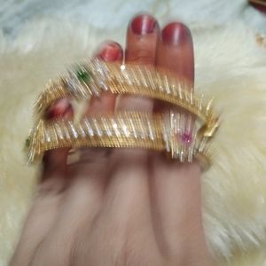 Shiny 1 Gramgold Bangles