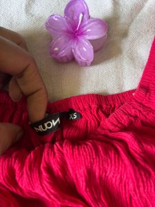 WESTSIDE NUON RED MINI DRESS🎀🦋