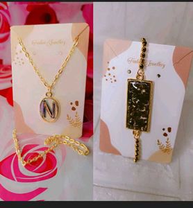 Necklace and Bracelet Set