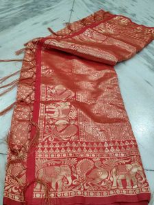 BEAUTIFUL RED SAREE