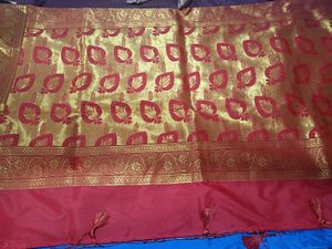 Elegant Blue Saree
