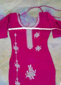 Pant Suit With Dupatta