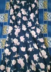 Flower Printed Frock