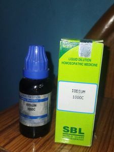 Iodium 1000C - SBL Homeopathy - 2 Bottles