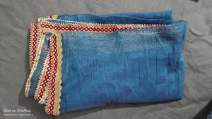 Blue Festive Chunni