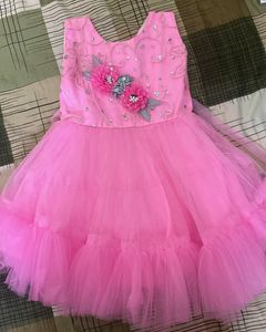 Cute Baby Pink Frock