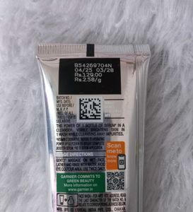 Garnier Face Wash &amp; Sunscreen Spray