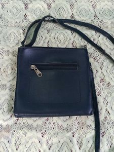 Black With White Polka Dots SLINGBAG