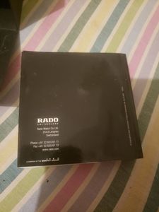 Rado Watch BOX Original Dabba