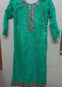 Green kurti