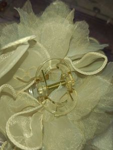 Sparkling Flower Hair Clip