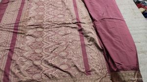 Vintage Burgundy Patterned Fabric