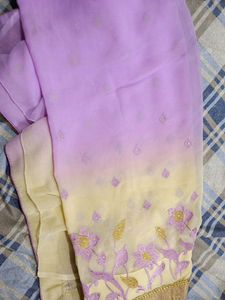 Pink Party Wear Saree