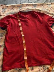 Tommy Hilfiger Red Polo Tshirt