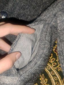 Elegant Grey Cardigan