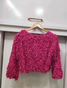 Imported Fashion Tassel Crop Top