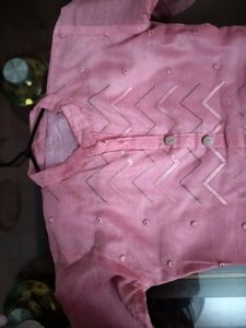 Very Beautiful Pink Kurti