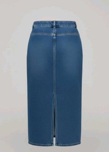 Denim Maxi Skirt