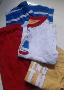 Pure Cotton Nightsuit Sets For Kids