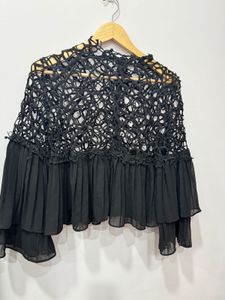 Black Party Korean Top