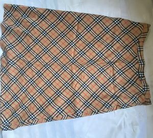 Burberry Check Skirt