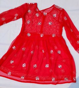 Trending New Style Chikankari Dress ♥️