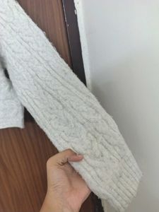 Cable Knit Turtleneck Sweater