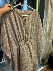 Floral Print Caftan