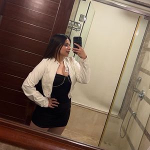 Newme Black Bodycon Mini Dress