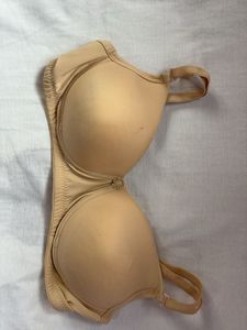 Padded nude non-wired bra