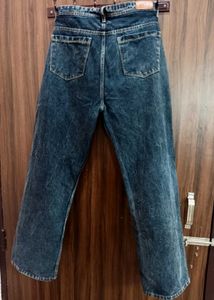 Charcoal Straight Jeans
