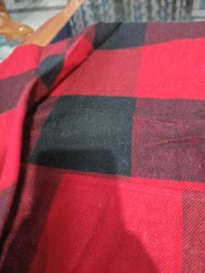 Red &amp; Black Plaid Flannel
