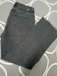 Bootcut Charcoal Colour Jeans