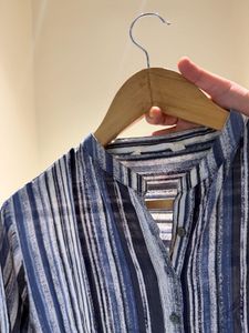 Striped Office Kurta