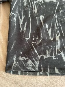 Abstract Print Boxy Tee