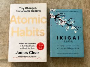 Atomic Habits & Ikigai Books