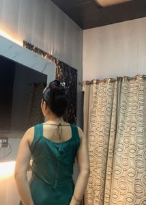 Elegant Green anarkali set💚🦋❤️