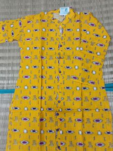 COTTON KURTI SIDE CUT (SIZE:XL)