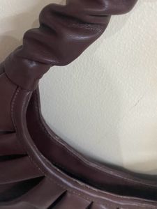 a beautiful chocolate-ish coffee brown sling bag