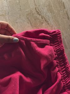 Pink Casual Pants