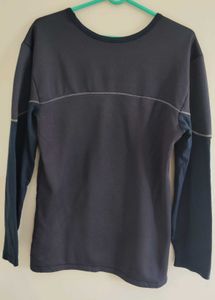 Men&#39;s Blue Long Sleeve T-Shirt