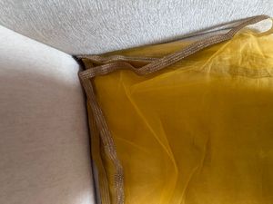 Yellow Lehanga Set With Tulle Skirt