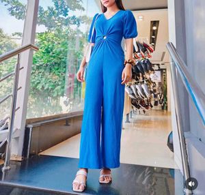 ₹ 299 /- Only Beautiful New Blue 💙 Jumpsuit