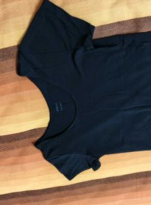 Uniqlo AIRism Cotton Scoop Neck T-Shirt