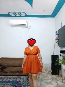 Cute Orange Dress