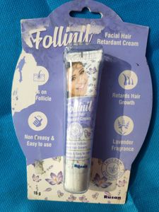 FOLLINIL FACIAL HAIR RETARDANT CREAM