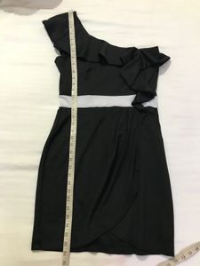 One Shoulder Tulip Dress Fits S/M